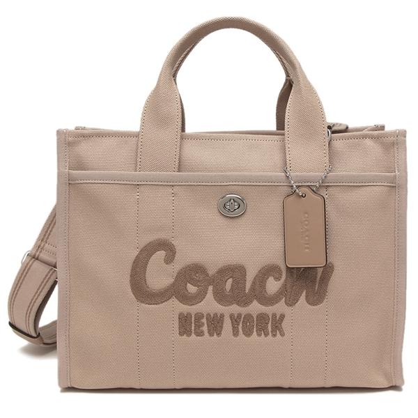 コーチ ハンドバッグ トートバッグ カーゴ ベージュ レディース COACH CP158 LHVRA A4対応の画像