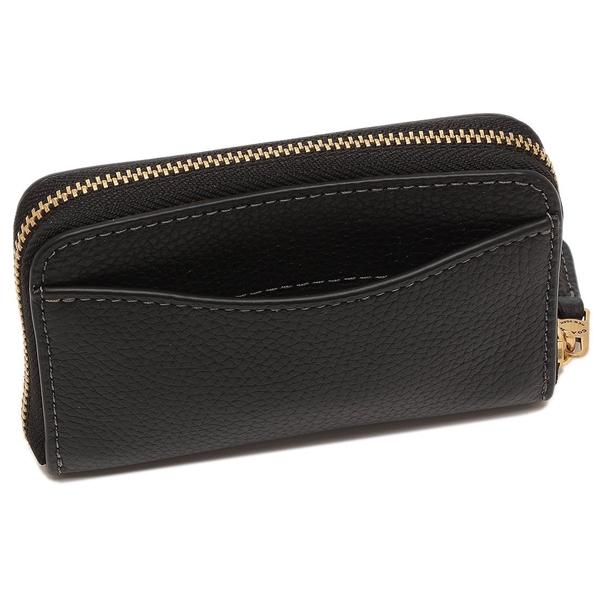 COACH（コーチ） カードケース スモールジップアラウンド ブラック