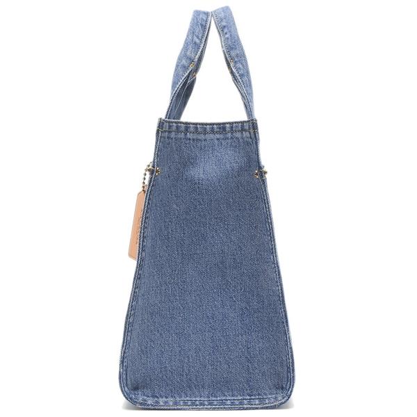 COACH コーチ トートバッグ カーゴトート ブルー レディース