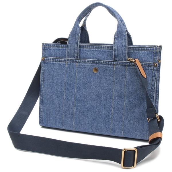 COACH コーチ トートバッグ カーゴトート ブルー レディース