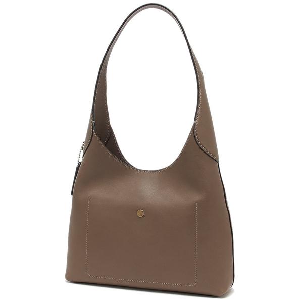 極美品 袋付 現行 コーチ ブルックリン 28 ワンショルダーバッグ 茶色系 COACH（コーチ） ショルダーバッグ ブルックリン ショルダーバッグ28