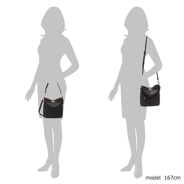 COACH（コーチ） ショルダーバッグ ウィロウ ソフト バケット バッグ