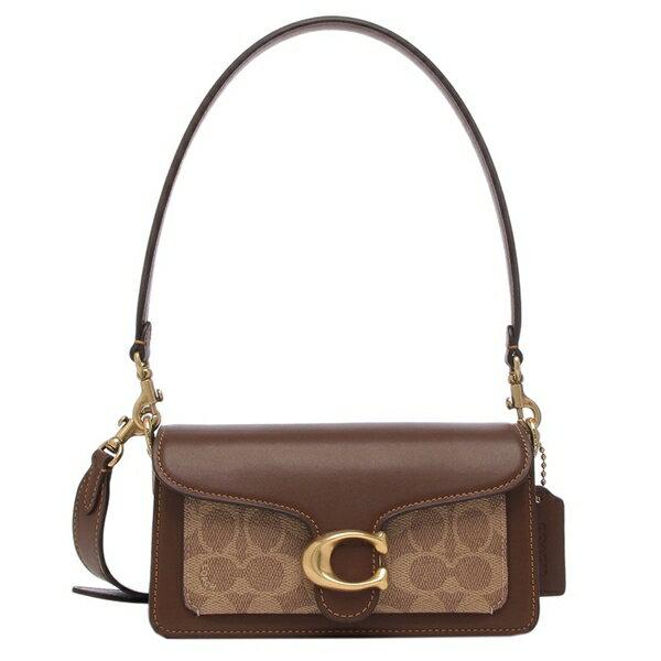 コーチ ハンドバッグ ショルダーバッグ COACH タビー ショルダーバッグ20 シグネチャー 2WAY ベージュ レディース TABBY 20 CY200 B4N4の画像