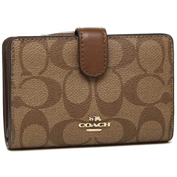 公式ストア コーチ 二つ折り財布 アウトレット レディース Coach F Ime74 ブラウン Co F Ime74 Axes 通販 Yahoo ショッピング 柔らかい Www Yalaphone Com