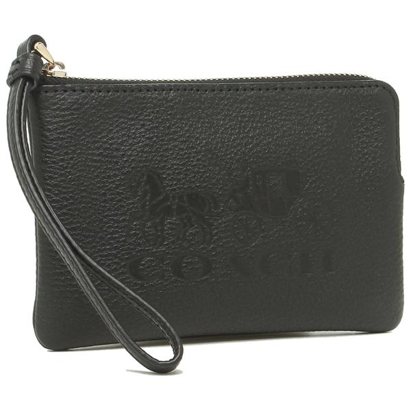 ギフト コーチ Coach ポーチ リストレット レディース ブラック Imblk アウトレット 3580