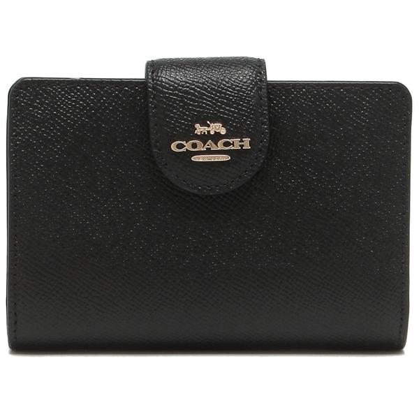 コーチ COACH 二つ折り財布 ブラック レディース 6390 IMBLK アウトレット｜axes｜05