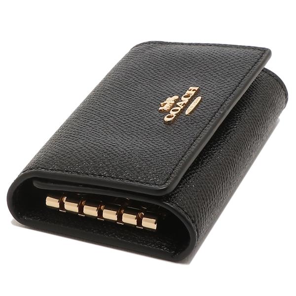 COACH コーチ アウトレット キーケース ブラック メンズ 76741