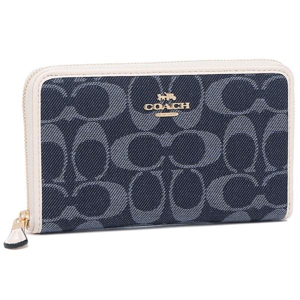 ランキング１位受賞 P10 還元 4 8 13 00まで 返品ok コーチ アウトレット 長財布 Signature デニム ホワイト レディース Coach C24 Imdei 大幅値下 メール便ok 日本製 Www Sterlixambiental Com Br