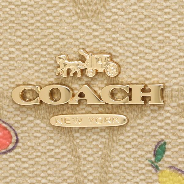 COACH 花柄装飾 ベージュ ショルダーバッグ COACH コーチ ミニショルダーバッグ チェーンショルダーバッグ