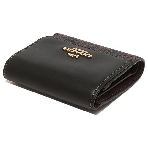 COACH（コーチ） アウトレット 三つ折り財布 シグネチャー ミニ財布