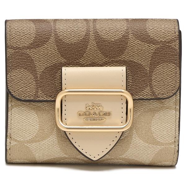 COACH コーチ アウトレット 二つ折り財布 シグネチャー ミニ財布 COACH コーチ アウトレット 二つ折り財布 シグネチャー ミニ財布