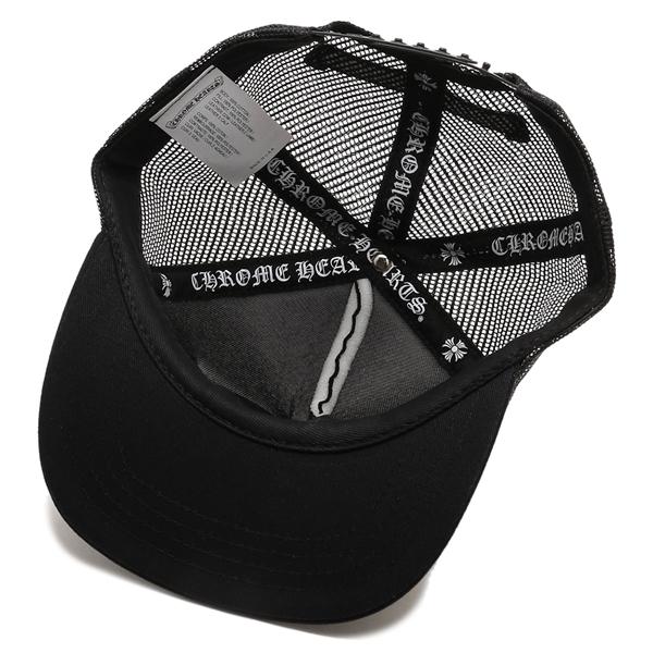 クロムハーツ 帽子 ブラック レッド メンズ CHROME HEARTS 106010 BKRの画像