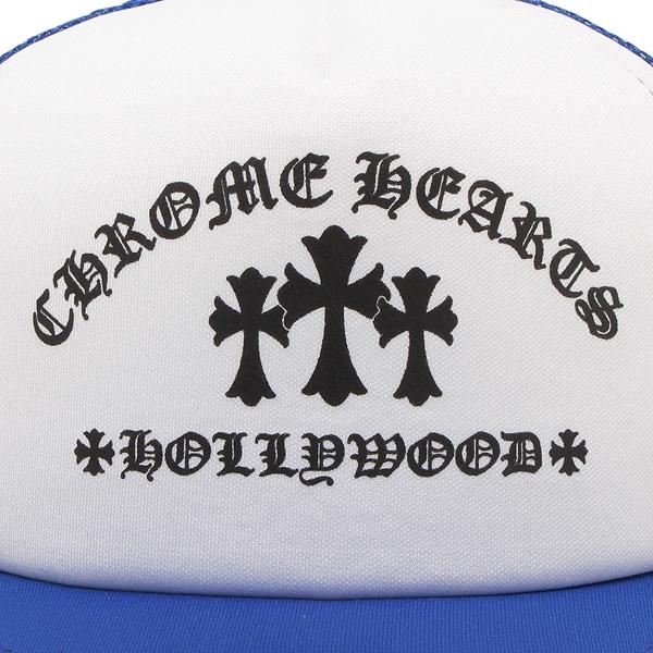 CHROME HEARTS（クロムハーツ） 帽子 メッシュキャップ ブルー メンズ