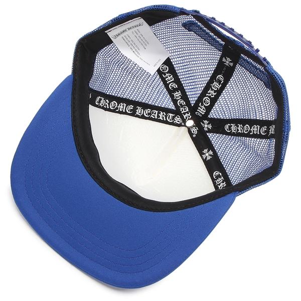CHROME HEARTS（クロムハーツ） 帽子 メッシュキャップ ブルー メンズ