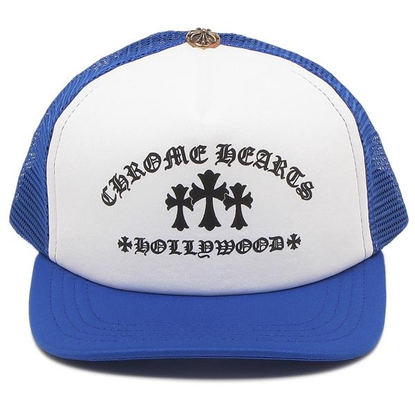CHROME HEARTS クロムハーツ 帽子 メッシュキャップ ブルー
