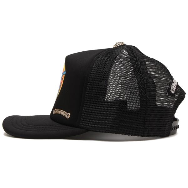 クロムハーツ 帽子 ブラック マルチカラー メンズ CHROME HEARTS 301716 BLMの画像