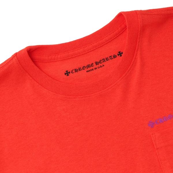 CHROME HEARTS クロムハーツ Tシャツ カットソー ロンT レッド
