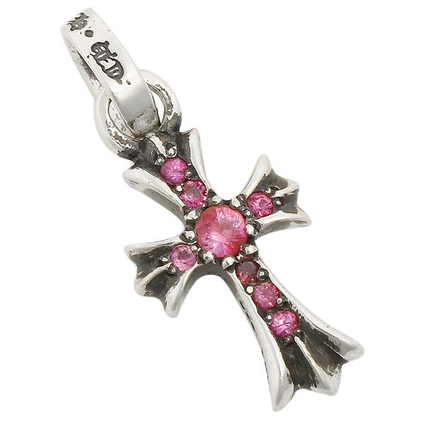クロムハーツ チャーム CHROME HEARTS シルバー ピンク