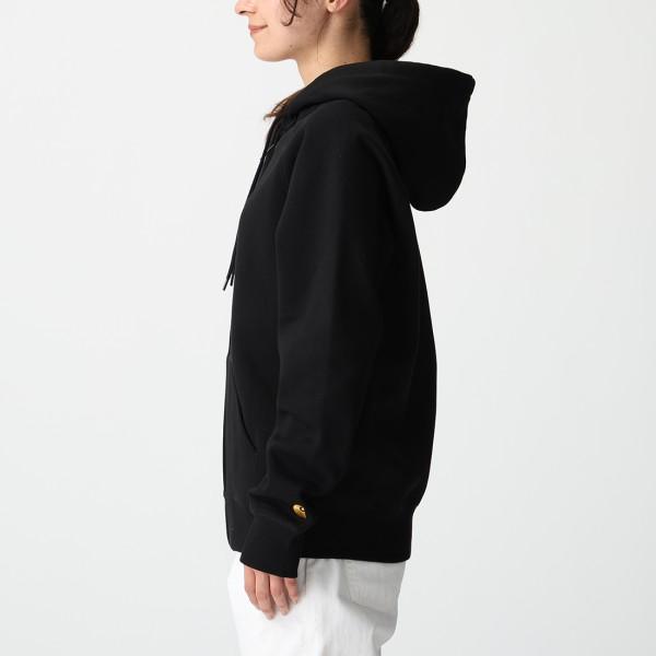 【美品】Carhartt WIPパーカー　公式完売ブラックXL 定価17600円 Carhartt WIP（カーハートワークインプログレス） パーカー 「carhartt