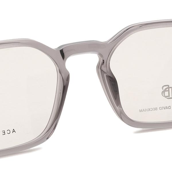 デビッドベッカム 眼鏡フレーム アイウェア 50サイズ インターナショナルフィット グレイ メンズ レディース DAVID BECKHAM DB 1125 KB7｜axes｜03