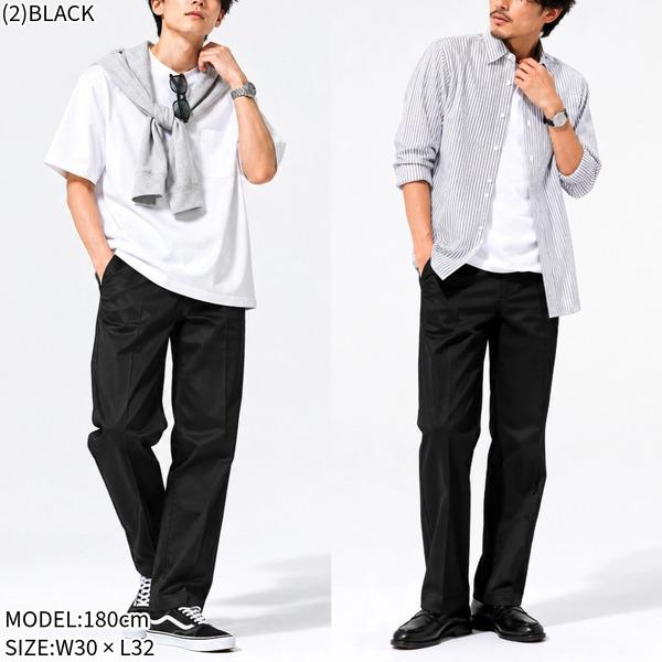 デサイー新品ディッキーズ874パンツ W30×L32黒W28×L30紺2本 Dickies（ディッキーズ） パンツ 874 ワークパンツ レングス30 32 8.5