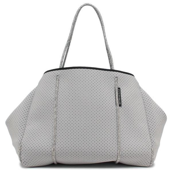 STATE OF ESCAPE グレー トートバッグ ポーチ付き STATE OF ESCAPE（ステイトオブエスケープ） ステートオブエスケープ