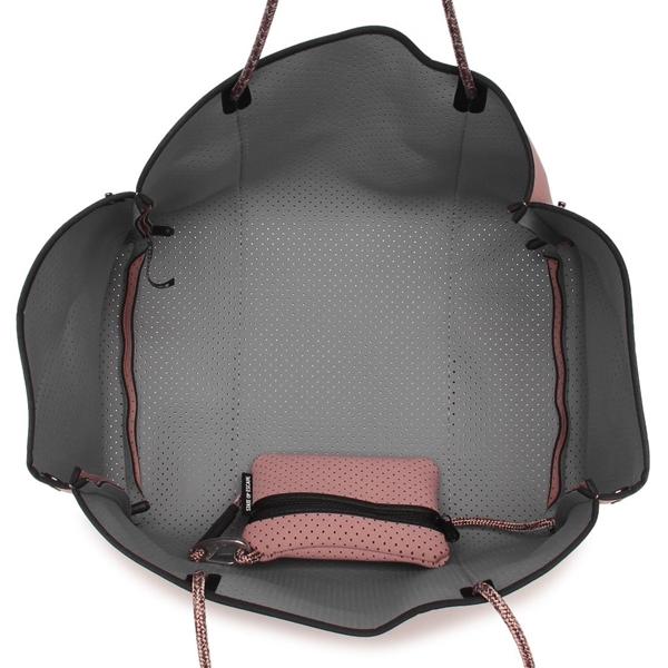 ステートオブエスケープ トートバッグ エスケープ キーフック ポーチ付き ピンク レディース STATE OF ESCAPE ESCBLENDMUS-DOV A4対応