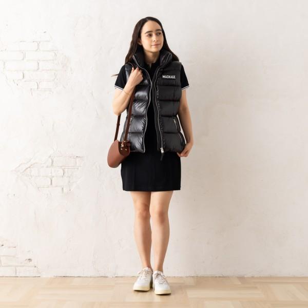 フレッドペリー ワンピース ツインティップ ブラック レディース FRED PERRY D3600 350_4