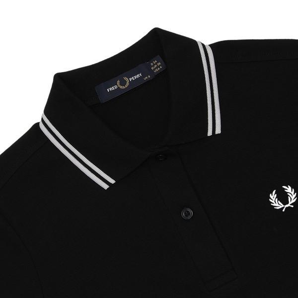 フレッドペリー ワンピース ツインティップ ブラック レディース FRED PERRY D3600 350_6