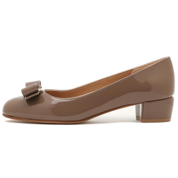 FERRAGAMO（フェラガモ） パンプス ヴァラ ブラウン レディース