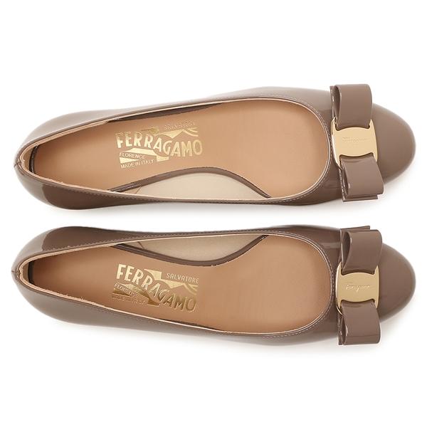 未使用級☆フェラガモ パンプス 6 1/2 ブラウン タッセル FERRAGAMO（フェラガモ） パンプス ヴァラ ブラウン レディース