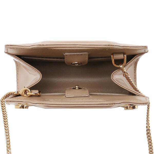 フェラガモ ハンドバッグ ショルダーバッグ ワンダ マイクロバッグ 2WAY ミニバッグ ベージュ レディース FERRAGAMO 213984 0762515の画像