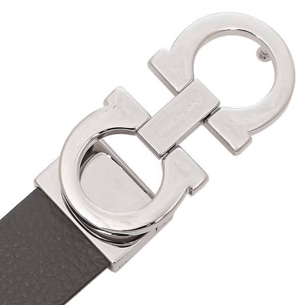 フェラガモ ベルト グレー レディース Salvatore Ferragamo 23A565 764038の画像