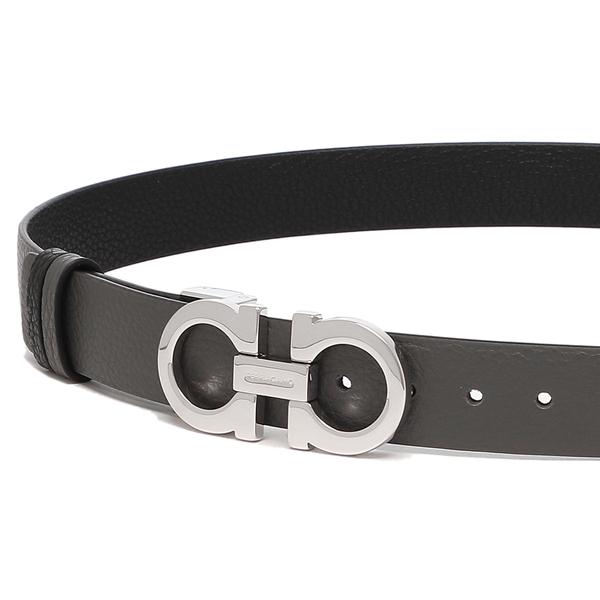 フェラガモ ベルト グレー レディース Salvatore Ferragamo 23A565 764038の画像