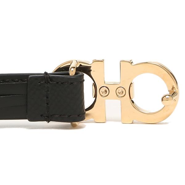 FERRAGAMO（フェラガモ） ベルト ガンチーニ ブラック レディース