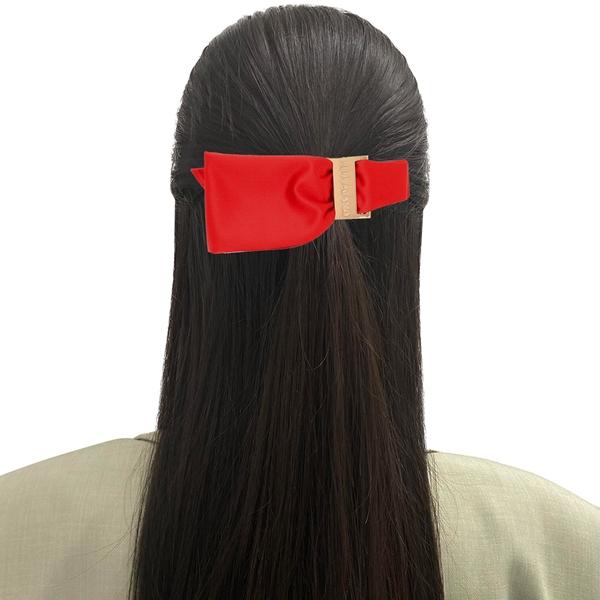 FERRAGAMO フェラガモ ヘアアクセサリー ヴァラ バレッタ アクセサリー 