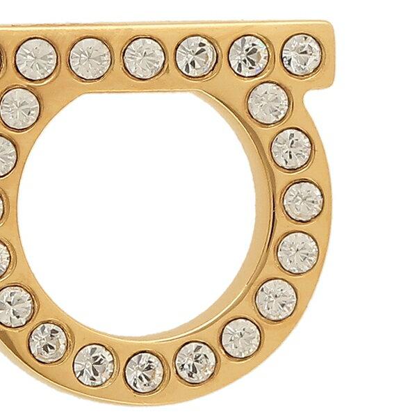 フェラガモ ピアス アクセサリー ガンチーニ クリスタル レディース FERRAGAMO 760122の画像