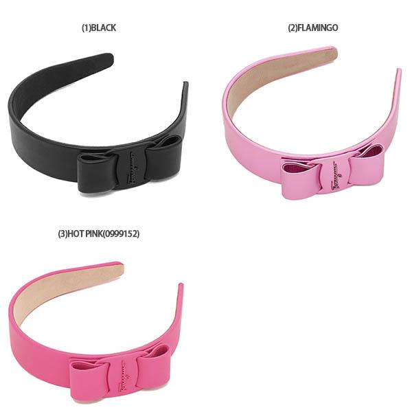 フェラガモ　カチューシャ　ピンク　リボン　ほぼ新品 FERRAGAMO（フェラガモ） カチューシャ アクセサリー ヴィヴァボウ