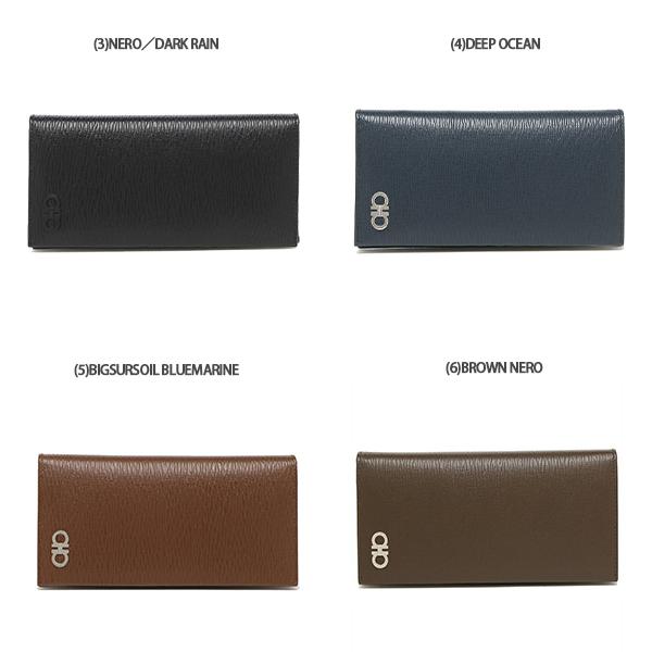 FERRAGAMO フェラガモ 財布 長財布 リバイバル メンズ 66A069 : AXES  