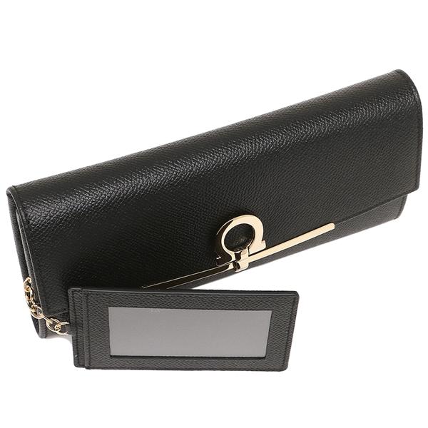 FERRAGAMO フェラガモ 長財布 ガンチーノクリップ レディース