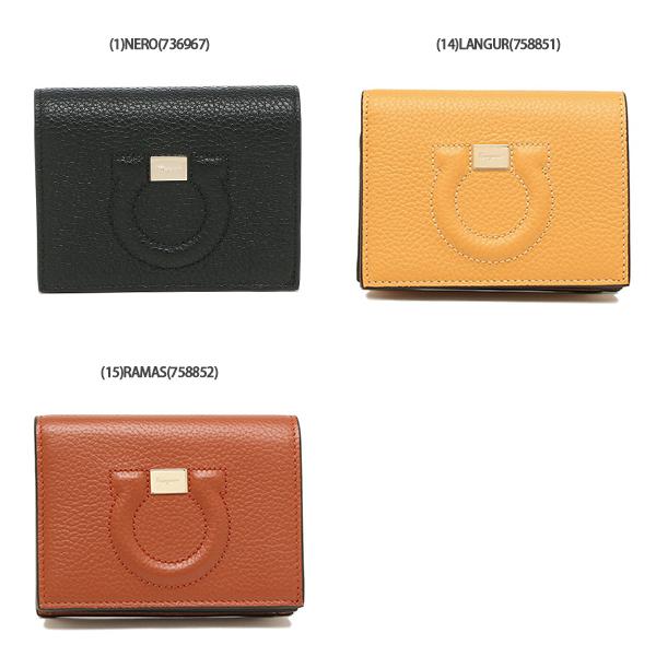 FERRAGAMO フェラガモ 二つ折り財布 ガンチョシティ ミニ財布 FERRAGAMO フェラガモ 二つ折り財布 ガンチョシティ ミニ財布