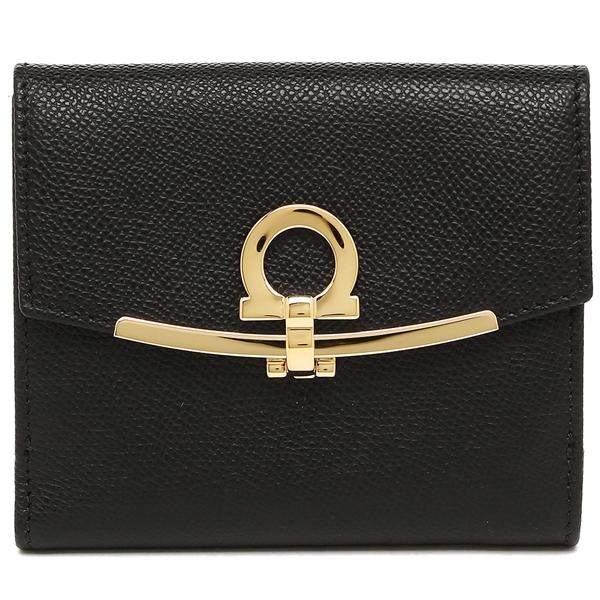 FERRAGAMO（フェラガモ） 二つ折り財布 ガンチーノクリップ レディース