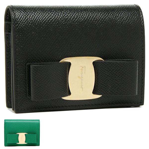 FERRAGAMO（フェラガモ） 二つ折り財布 ヴァラ レディース FERRAGAMO