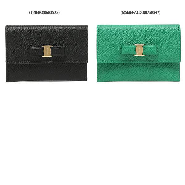 FERRAGAMO（フェラガモ） カードケース ヴァラ レディース FERRAGAMO