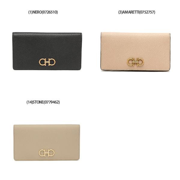 FERRAGAMO（フェラガモ） 長財布 ガンチーニ レディース FERRAGAMO