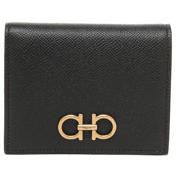 FERRAGAMO（フェラガモ） 二つ折り財布 ガンチーニ コンパクト財布