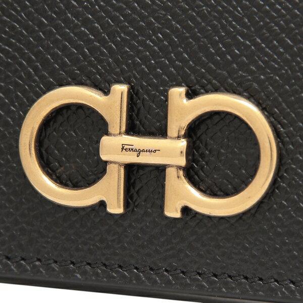 FERRAGAMO（フェラガモ） 二つ折り財布 ガンチーニ コンパクト財布