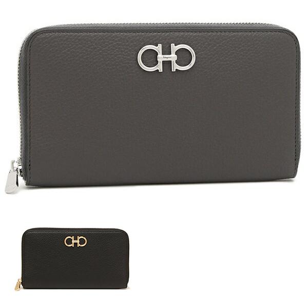 FERRAGAMO（フェラガモ） 長財布 ガンチーノソフト レディース