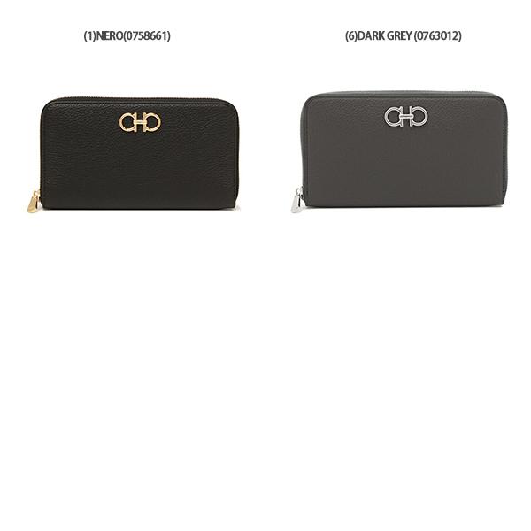 FERRAGAMO（フェラガモ） 長財布 ガンチーノソフト レディース