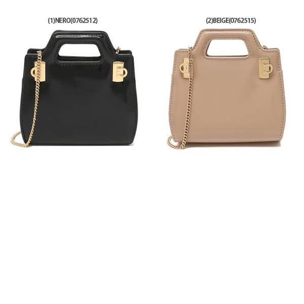 フェラガモ ハンドバッグ ショルダーバッグ ワンダ マイクロバッグ レディース FERRAGAMO 213984の画像
